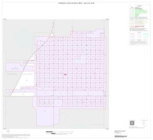 2000 Census County Subdivison Block Map: Ralls CCD, Texas, Inset A01