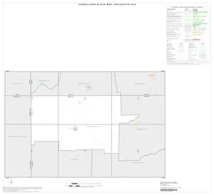 2000 Census County Subdivison Block Map: Rochester CCD, Texas, Index