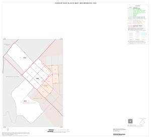 2000 Census County Subdivison Block Map: Brownwood CCD, Texas, Inset A01