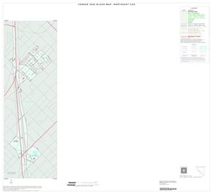 2000 Census County Subdivison Block Map: Northeast CCD, Texas, Inset A01