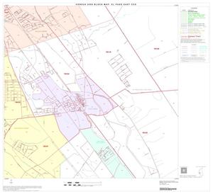 2000 Census County Subdivison Block Map: El Paso East CCD, Texas, Block 26