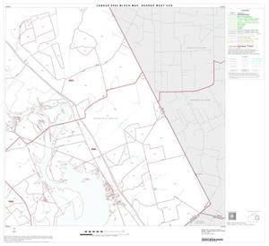 2000 Census County Subdivison Block Map: George West CCD, Texas, Block 6