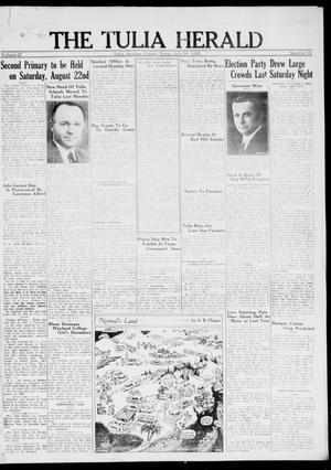 The Tulia Herald (Tulia, Tex), Vol. 27, No. 31, Ed. 1, Thursday, July 30, 1936