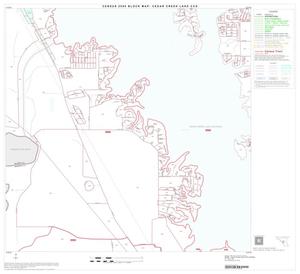 2000 Census County Subdivison Block Map: Cedar Creek Lake CCD, Texas, Block 16