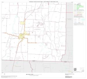 Primary view of object titled '2000 Census County Subdivison Block Map: Southwest Grayson CCD, Texas, Block 4'.