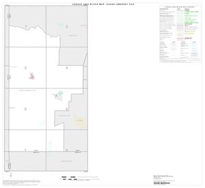 2000 Census County Subdivison Block Map: Sudan-Amherst CCD, Texas, Index