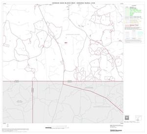 2000 Census County Subdivison Block Map: Sonora Rural CCD, Texas, Block 10
