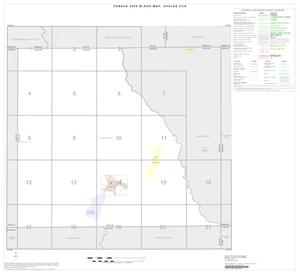 2000 Census County Subdivison Block Map: Uvalde CCD, Texas, Index