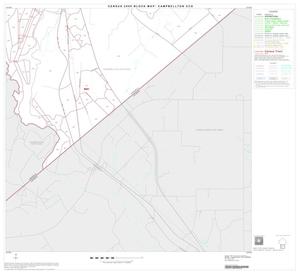 2000 Census County Subdivison Block Map: Campbellton CCD, Texas, Block 8