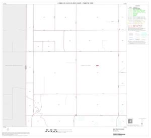 2000 Census County Subdivison Block Map: Pampa CCD, Texas, Block 9