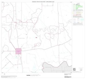 2000 Census County Subdivison Block Map: Benjamin CCD, Texas, Block 5