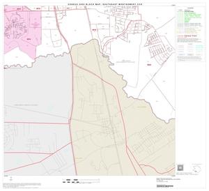 2000 Census County Subdivison Block Map: Southeast Montgomery CCD, Texas, Block 32