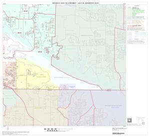 2000 Census County Subdivison Block Map: Justin-Roanoke CCD, Texas, Block 9