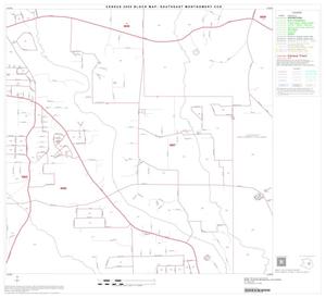 2000 Census County Subdivison Block Map: Southeast Montgomery CCD, Texas, Block 21