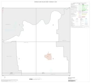 Primary view of object titled '2000 Census County Subdivison Block Map: Munday CCD, Texas, Index'.