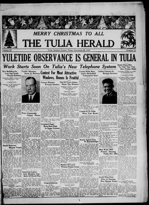The Tulia Herald (Tulia, Tex), Vol. 28, No. 51, Ed. 1, Thursday, December 23, 1937