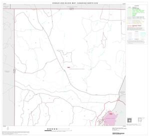 2000 Census County Subdivison Block Map: Canadian North CCD, Texas, Block 1