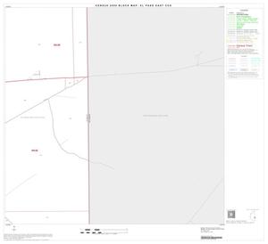 2000 Census County Subdivison Block Map: El Paso East CCD, Texas, Block 29