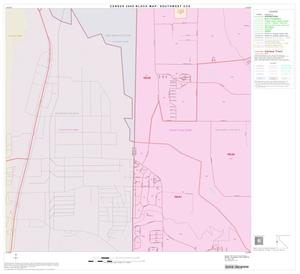 2000 Census County Subdivison Block Map: Southwest CCD, Texas, Block 14