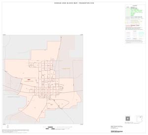 2000 Census County Subdivison Block Map: Frankston CCD, Texas, Inset A01