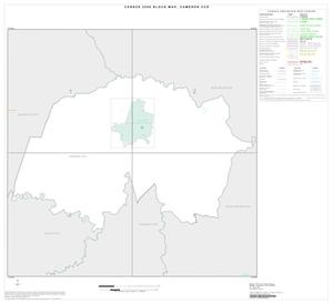 2000 Census County Subdivison Block Map: Cameron CCD, Texas, Index