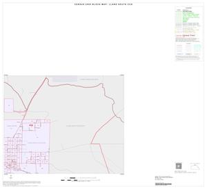 2000 Census County Subdivison Block Map: Llano South CCD, Texas, Inset A02