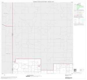 2000 Census County Subdivison Block Map: Kress CCD, Texas, Block 1