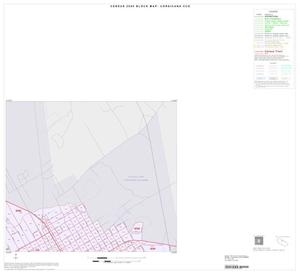 Primary view of object titled '2000 Census County Subdivison Block Map: Corsicana CCD, Texas, Inset C03'.