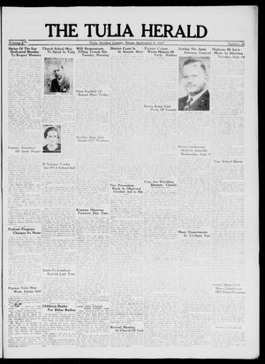 The Tulia Herald (Tulia, Tex), Vol. 28, No. 36, Ed. 1, Thursday, September 9, 1937