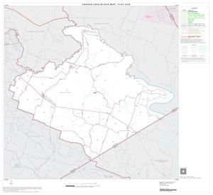 2000 Census County Subdivison Block Map: Flat CCD, Texas, Block 1