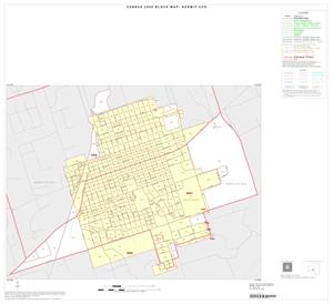 2000 Census County Subdivison Block Map: Kermit CCD, Texas, Inset A01