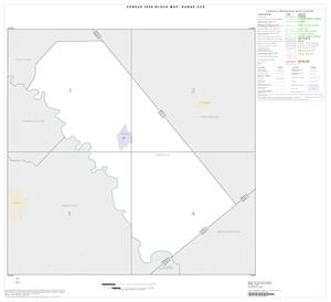 2000 Census County Subdivison Block Map: Runge CCD, Texas, Index