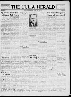 The Tulia Herald (Tulia, Tex), Vol. 28, No. 30, Ed. 1, Thursday, July 29, 1937