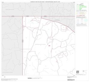 2000 Census County Subdivison Block Map: Rocksprings South CCD, Texas, Block 1