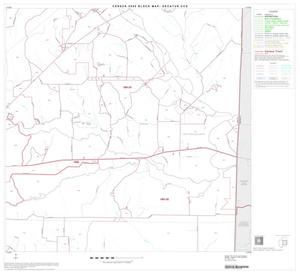 2000 Census County Subdivison Block Map: Decatur CCD, Texas, Block 4