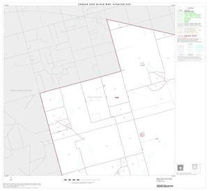 2000 Census County Subdivison Block Map: Stanton CCD, Texas, Block 1