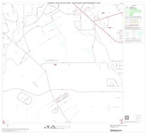 2000 Census County Subdivison Block Map: Southeast Montgomery CCD, Texas, Block 20