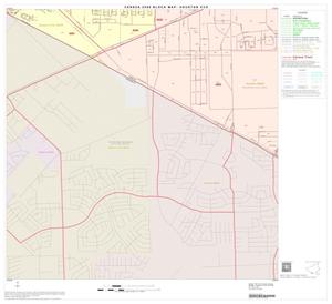 2000 Census County Subdivison Block Map: Houston CCD, Texas, Block 109