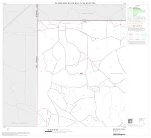 2000 Census County Subdivison Block Map: Vega West CCD, Texas, Block 1