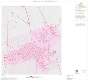 2000 Census County Subdivison Block Map: Lampasas CCD, Texas, Inset A01