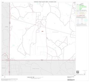 2000 Census County Subdivison Block Map: D'Hanis CCD, Texas, Block 9