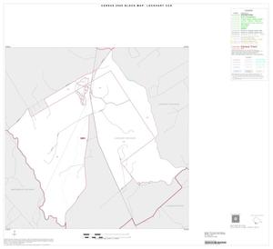 2000 Census County Subdivison Block Map: Lockhart CCD, Texas, Inset B01