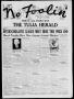 Thumbnail image of item number 1 in: 'The Tulia Herald (Tulia, Tex), Vol. 28, No. 13, Ed. 1, Thursday, April 1, 1937'.