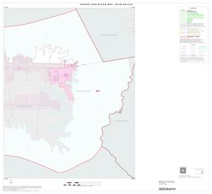 Primary view of object titled '2000 Census County Subdivison Block Map: Quinlan CCD, Texas, Inset B01'.