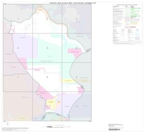 Primary view of object titled '2000 Census County Subdivison Block Map: Southeast Harris CCD, Texas, Index'.