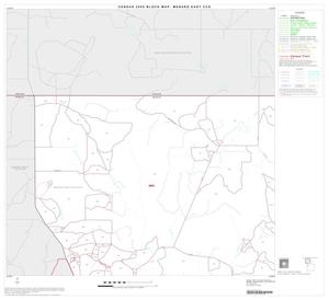 2000 Census County Subdivison Block Map: Menard East CCD, Texas, Block 1