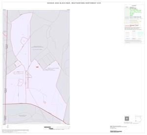 2000 Census County Subdivison Block Map: Weatherford Northwest CCD, Texas, Inset B01