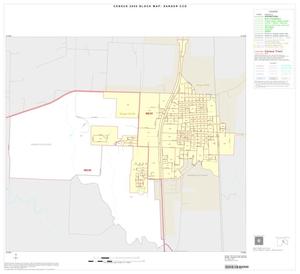 2000 Census County Subdivison Block Map: Sanger CCD, Texas, Inset A01