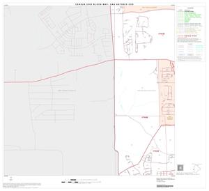 2000 Census County Subdivison Block Map: San Antonio CCD, Texas, Block 61