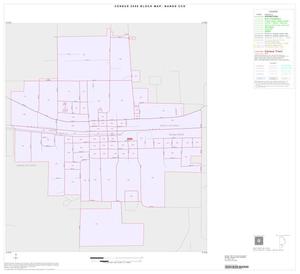 2000 Census County Subdivison Block Map: Bangs CCD, Texas, Inset B01